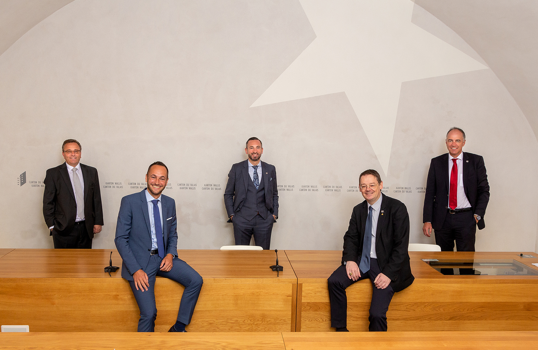 Frédéric Favre nouveau président du Conseil d'Etat valaisan